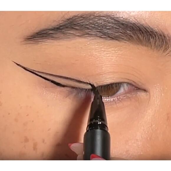 NWT Full-Size Morphe Make It Big Brush-Tip Liquid Liner Super Bold Black - Picture 3 of 5